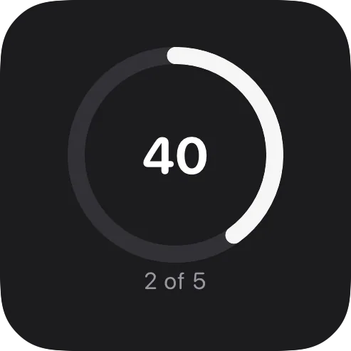 Today's Ring widget